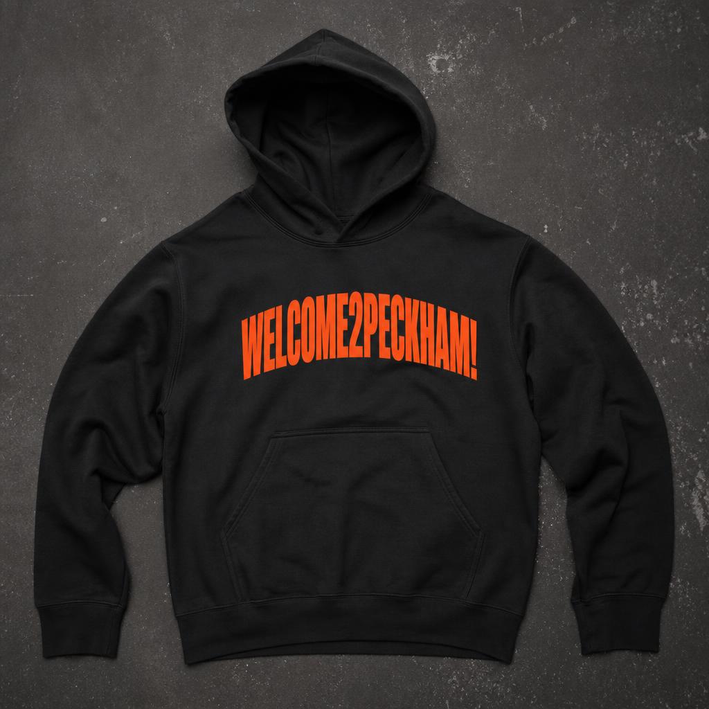 WELCOME2PECKHAM! Hoodie — official RAVER merch