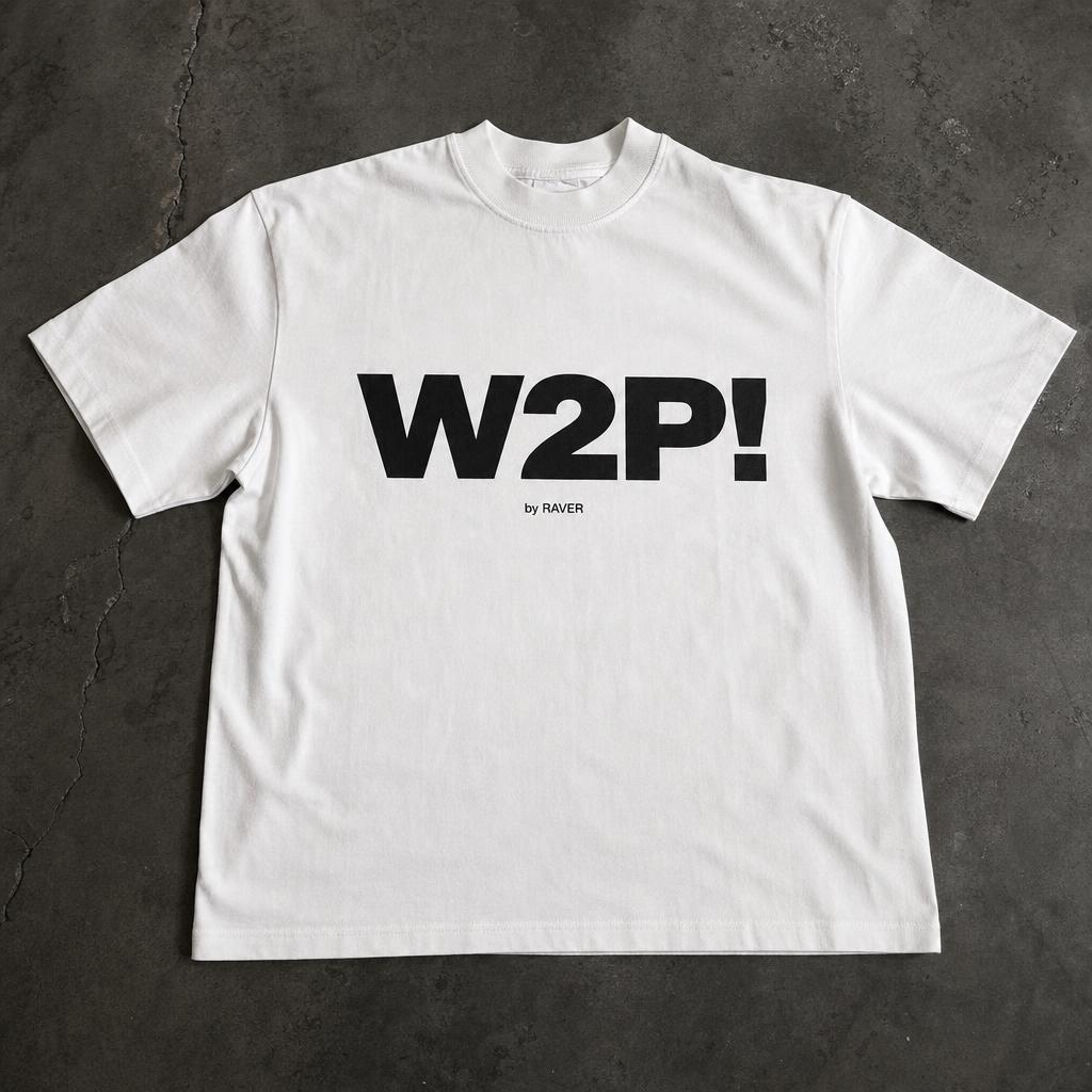 W2P! by RAVER Tee — official RAVER merch