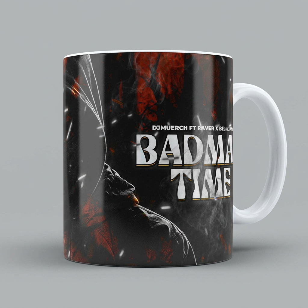 BAD MAN TIME! Mug — official RAVER merch
